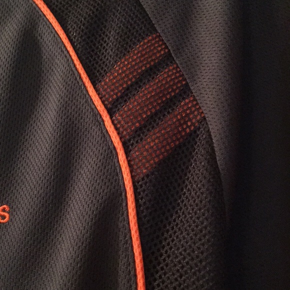 Adidas Shirt Orange And Gray Jersey Men - Picture 3 of 8